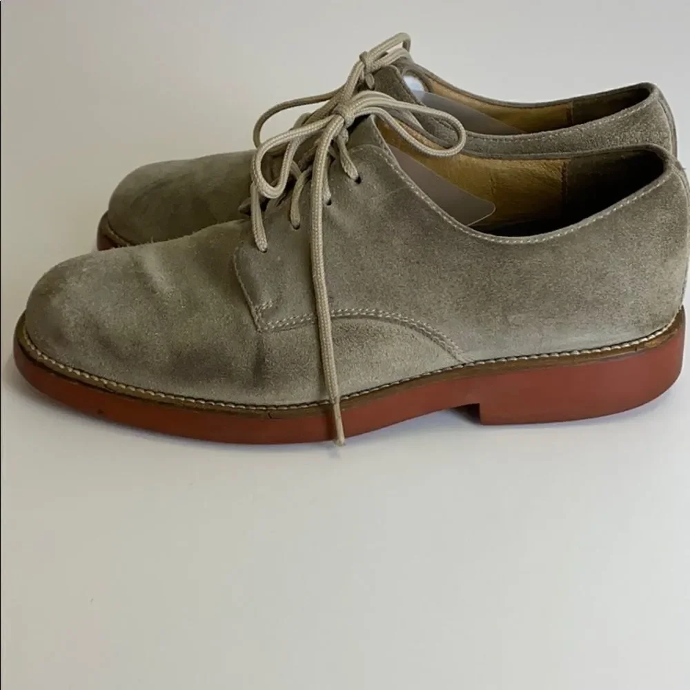 ‎Brooks Brothers Suede Oxford Bucks Shoes B28
